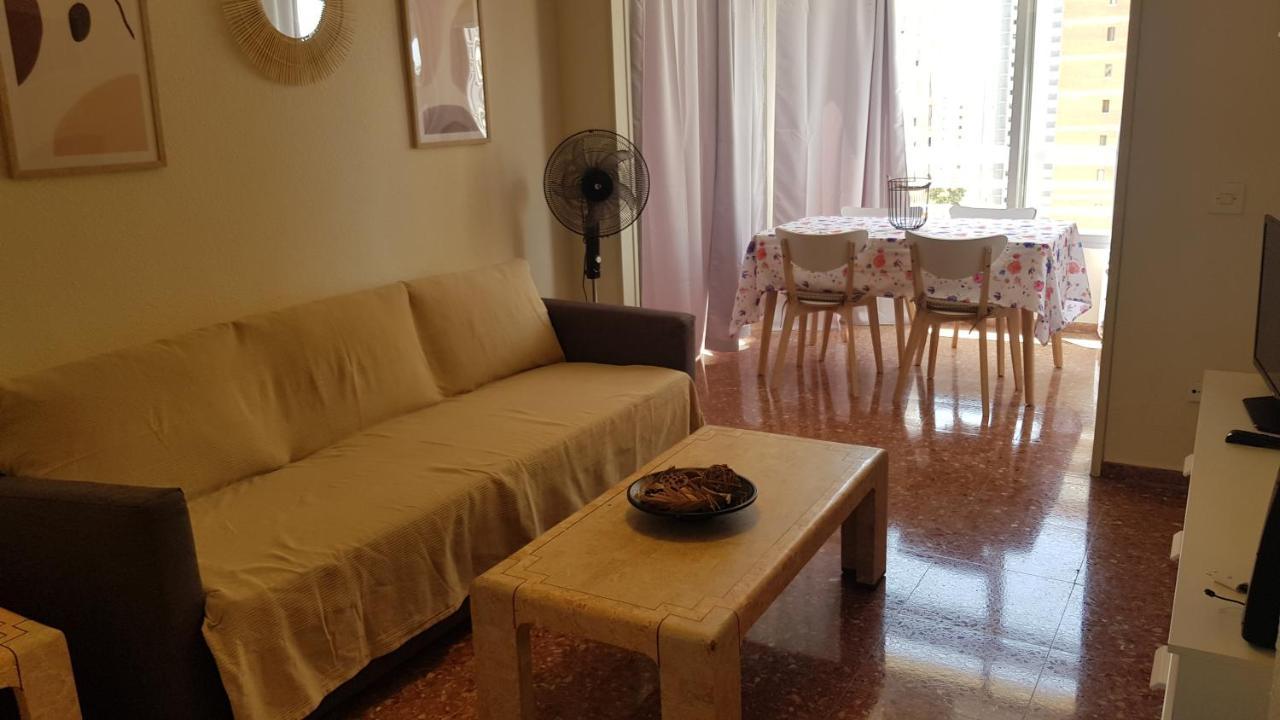Disponible En Abril-Wifi-3Hab, 6 Pers, -Piscina, Aire Acondi-Parking Opcionable Extra Lägenhet Benidorm Exteriör bild