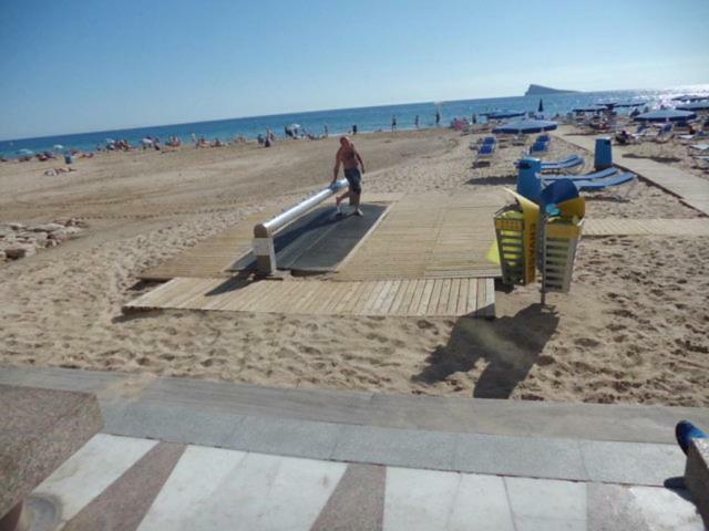 Disponible En Abril-Wifi-3Hab, 6 Pers, -Piscina, Aire Acondi-Parking Opcionable Extra Lägenhet Benidorm Exteriör bild